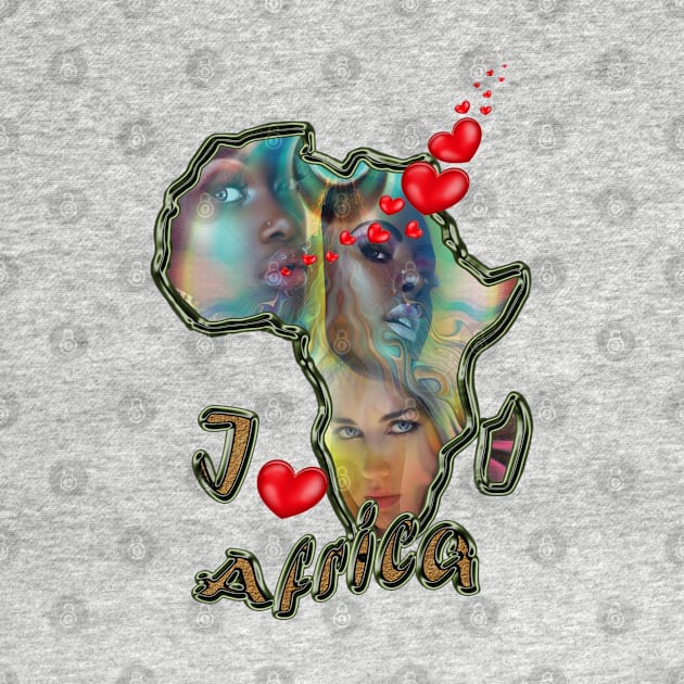 I love Africa by Just Kidding by Nadine May
